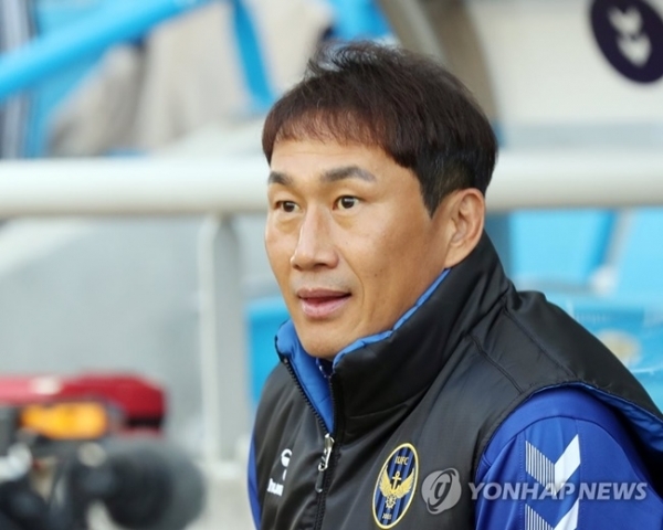 인천 유나이티드 유상철 감독. 연합뉴스