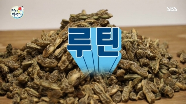 '좋은아침'에 소개된 회화나무열매. SBS