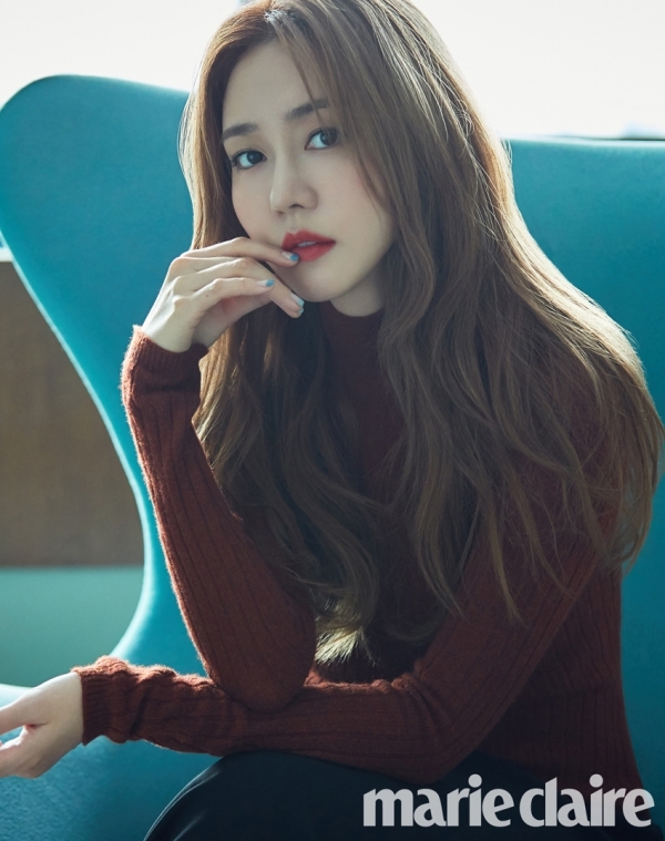 배우 성유리 화보. 마리끌레르