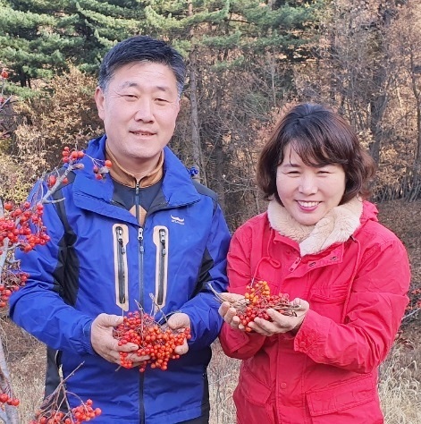 ▲ 농어민대상 임업부문 제갈준성(좌측)