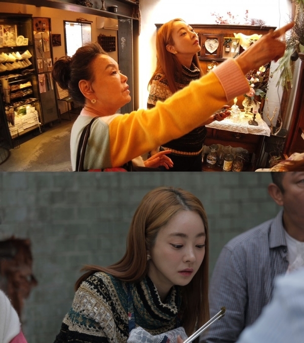 '식탁의 기사'에서 배우 김수미와 예비며느리 서효림의 다정한 모습이 공개된다. KBS 2TV
