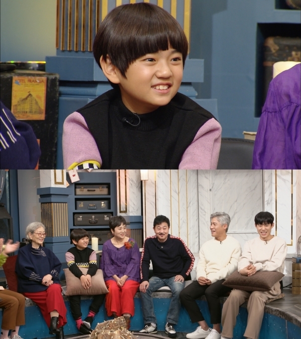 '해피투게더4'에 출연한 아역배우 김강훈. KBS2
