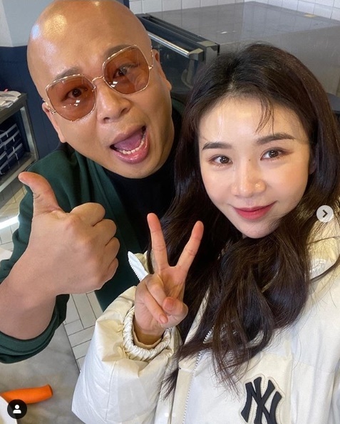 왼쪽부터 돈스파이크, 차오루. 차오루 인스타그램