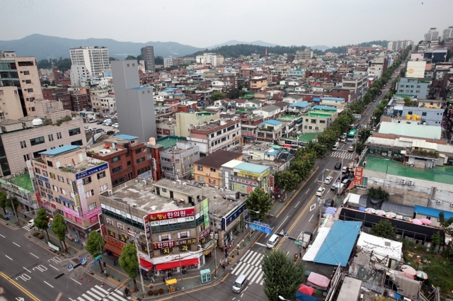 ▲ 성남시 본시가지 모습. 사진=성남시 제공