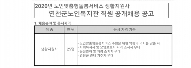 ▲ 채용공지