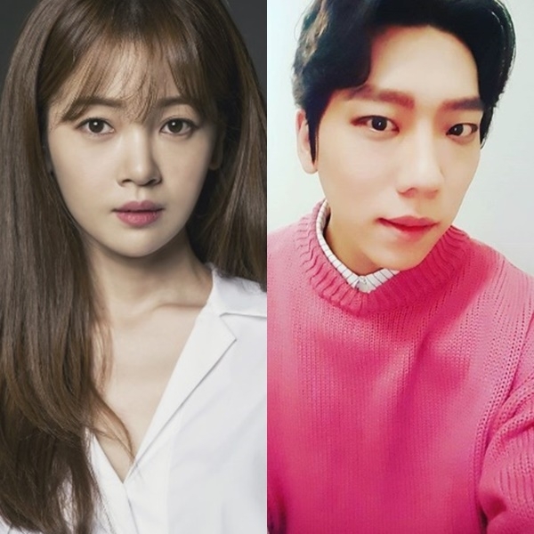 왼쪽부터 배우 김보미와 윤전일. 이엘라이즈, 인스타그램