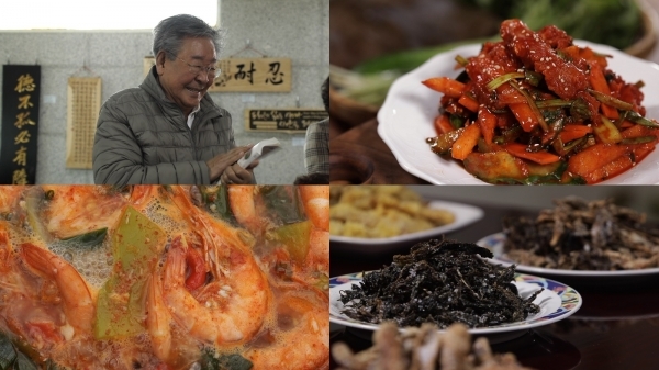 '한국인의 밥상'에서는 충청도 한글교실 이야기가 밥상 위에 차려진다. KBS 1TV