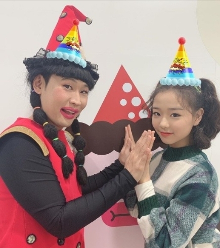 '보니하니'의 박동근(왼쪽)과 채연(오른쪽). 인스타그램
