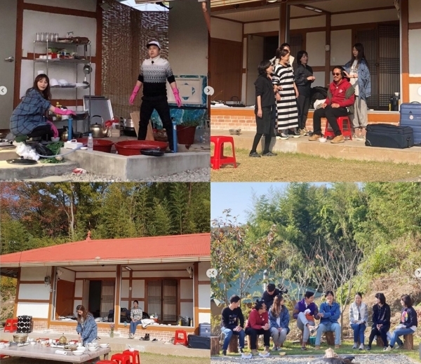 배우 안혜경이 SBS '불타는 청춘' 촬영 현장을 공개했다. 안혜경 인스타그램