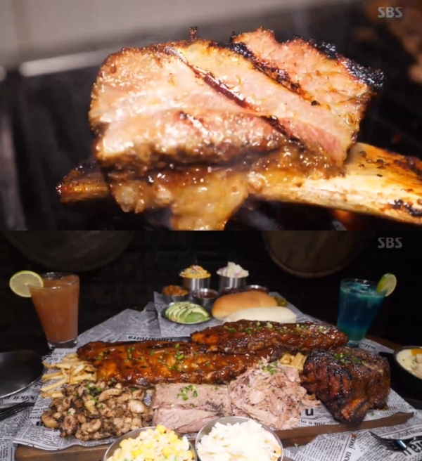 '생방송 투데이'에서는 '리얼 맛집' 코너를 통해 집대성바비큐 한 상이 소개됐다. 방송 캡처