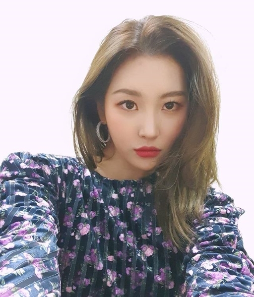 가수 선미. 인스타그램