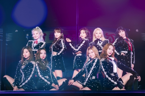 걸그룹 트와이스. JYP엔터테인먼트