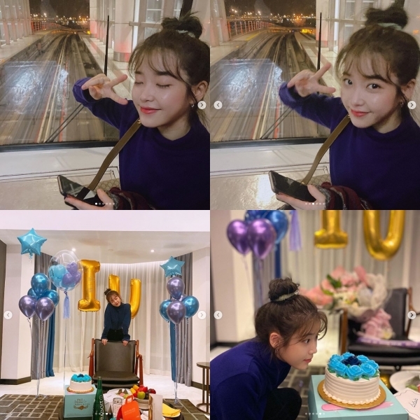 가수 아이유가 말레이시아 도착 인증샷을 공개했다. 아이유 인스타그램