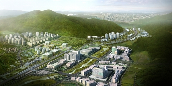 양주테크노밸리 조감도. 경기도제공