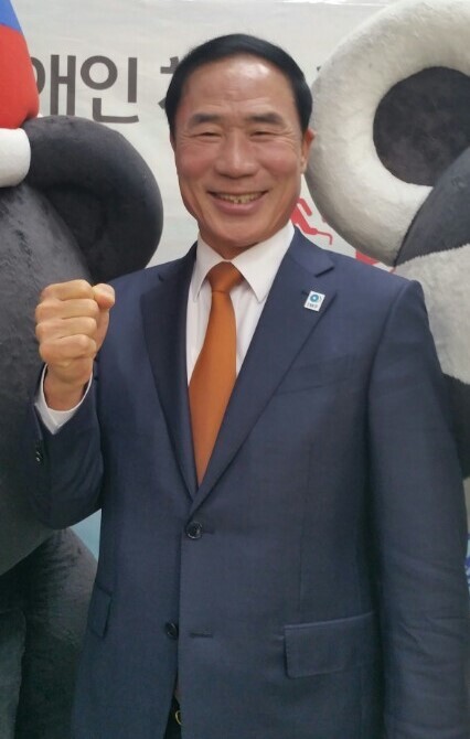 ▲ 이원성 남북체육교류협회 중앙회장