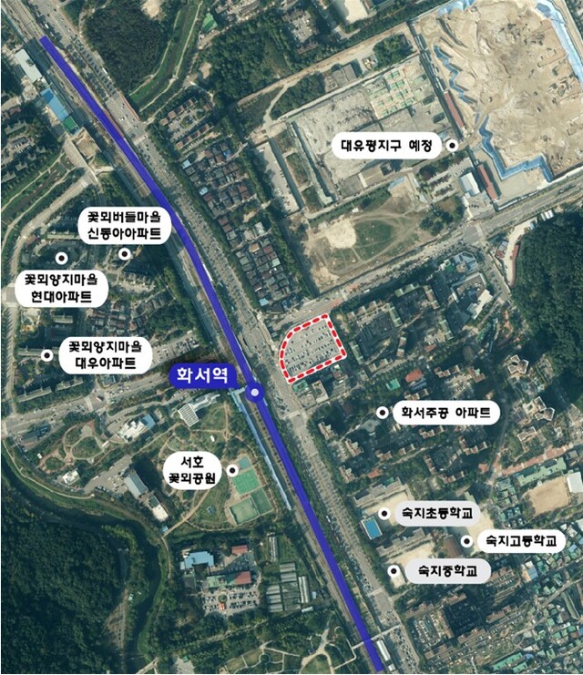 ▲ 수원 화서역 일원, 경기남부 거점으로 거듭난다2