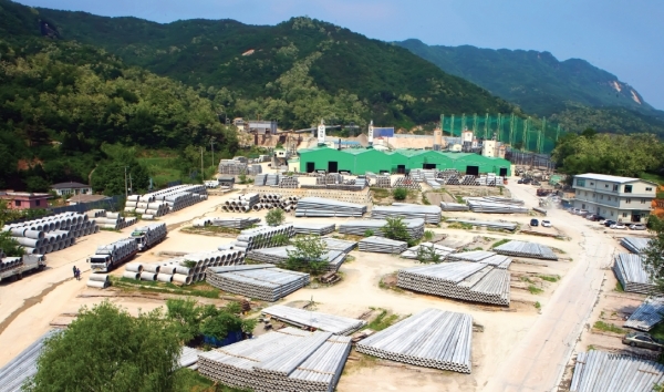 원기업 본사 전경.