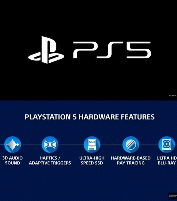 소니 인터랙티브 엔터테인먼트 측이 'PS5' 로고와 일부 사양을 공개했다. Sony CES 2020 Press Conference 유튜브 캡처