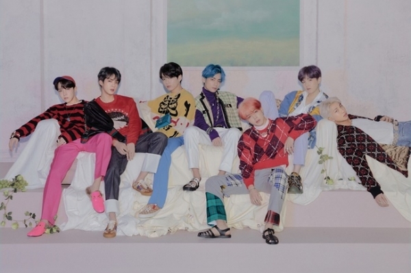 그룹 방탄소년단. 빅히트엔터테인먼트