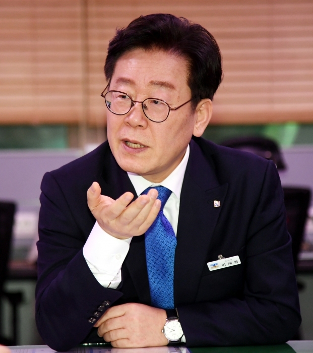 ▲ 이재명 경기도지사 신년 인터뷰. 경기일보 DB