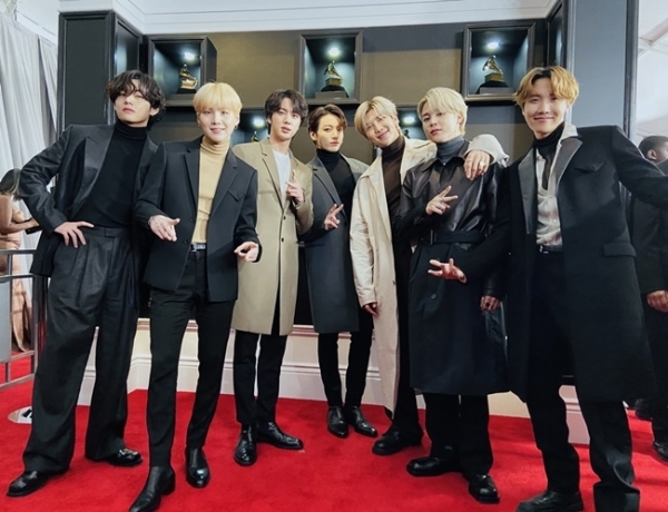 그룹 방탄소년단. 빅히트엔터테인먼트