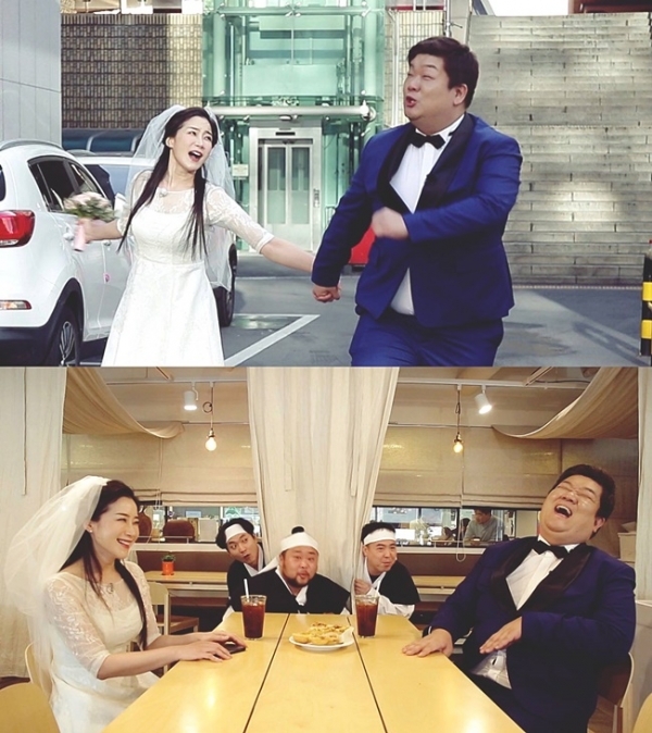 '개그콘서트'의 유민상 김하영. KBS2