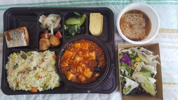 ▲ 퇴소 하루 앞둔 2월15일 아침식사 메뉴(사진_독자제공)