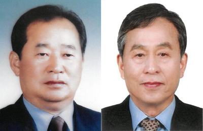▲ 김통래 후보,  윤주남 후보