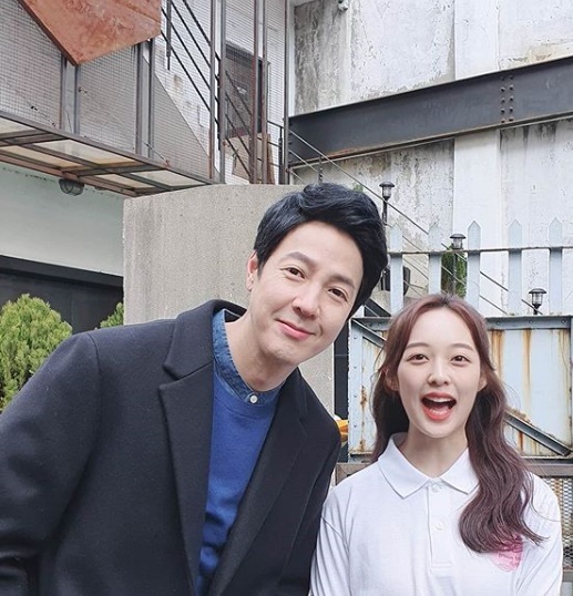 배우 김영준과 김보라. 김보라 인스타그램