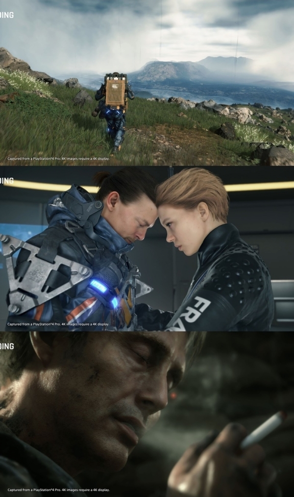 '데스 스트랜딩' PS4 캡처 이미지. '데스 스트렌딩' 공식 홈페이지