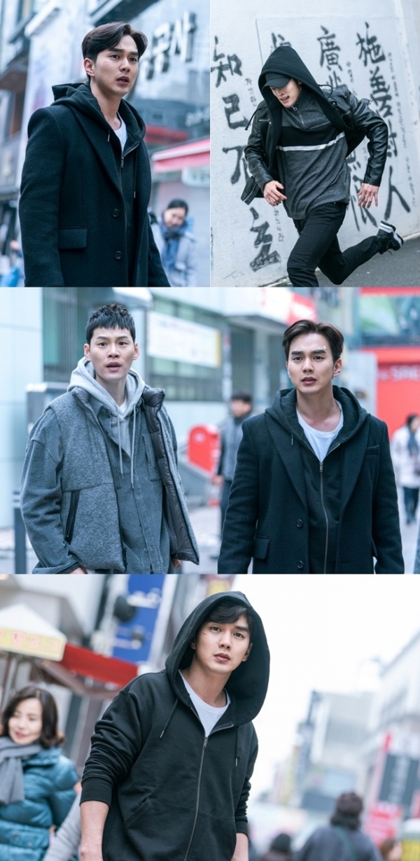'메모리스트' 촬영 현장 스틸. tvN