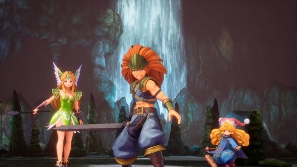 '성검전설3 TRIALS of MANA'. 공식 홈페이지