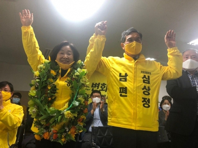 정의당 심상정 고양갑 당선자.