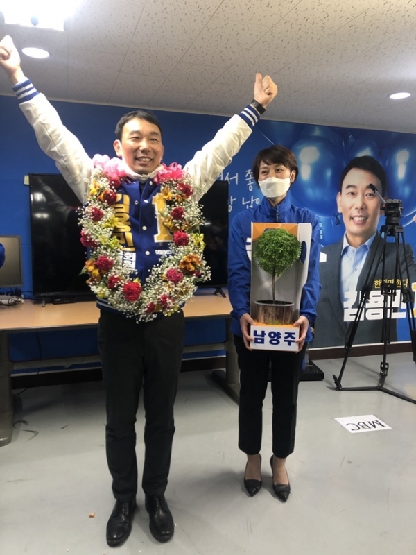 더불어민주당 김용민 남양주병 당선자.
