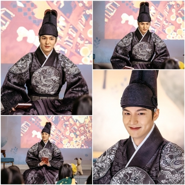 '더킹-영원의 군주'에서 이곤 역을 맡은 배우 이민호 현장 스틸. 화앤담픽쳐스
