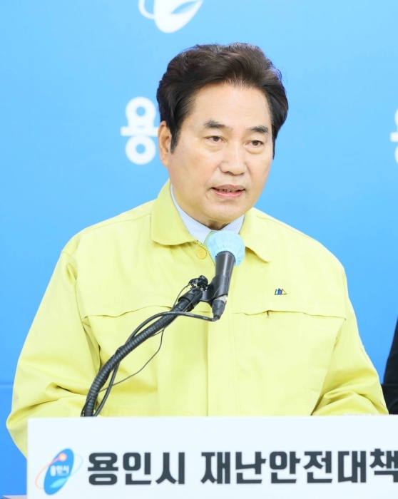 ▲ 백군기 용인시장