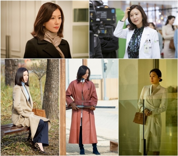 '부부의 세계'에 출연 중인 배우 김희애 이미지. YG엔터테인먼트