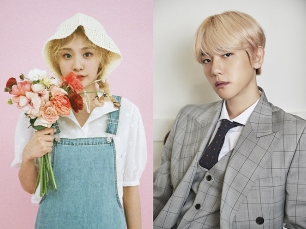 볼빨간사춘기와 엑소 백현. 쇼파르뮤직