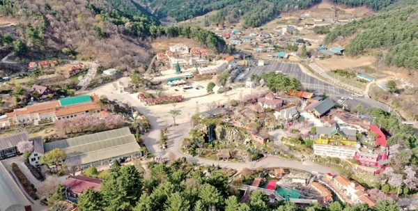 13만평 규모의 허브 아일랜드 일대.