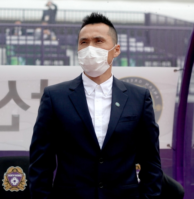 ▲ 김길식 안산 감독.안산 그리너스 제공
