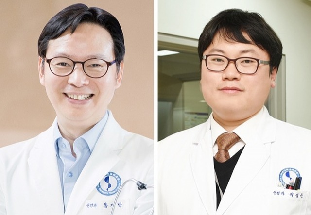 ▲ 신경과 홍지만, 응급의학과 이성은 교수