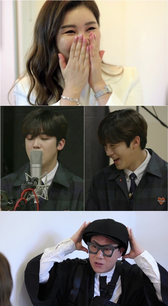 '악(樂)인전'에 출연한 가수 송가인(맨 위). KBS