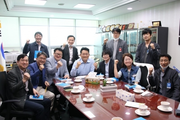 고양시 공공노동조합협의회, 송영길 의원과 노동·통일 주제 간담회