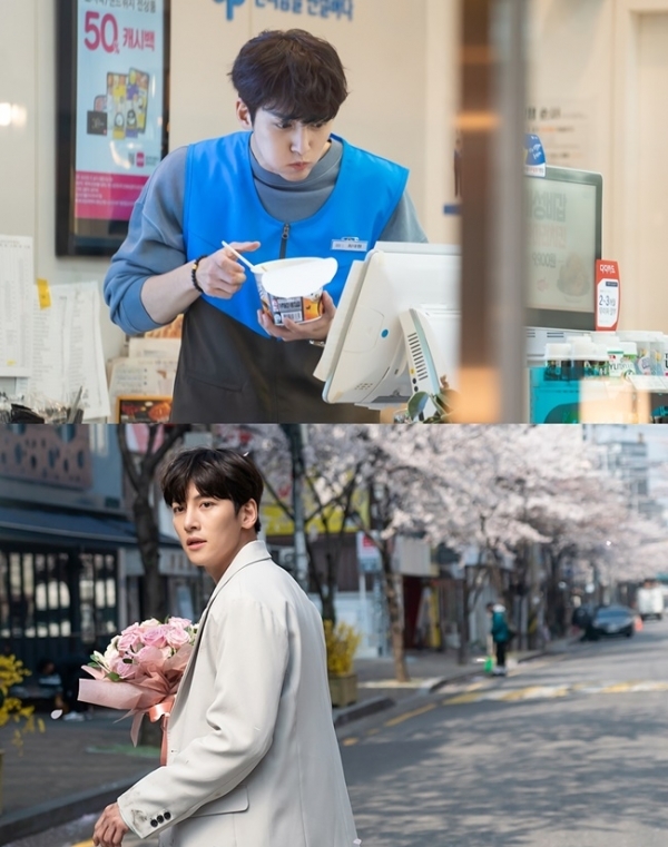 '편의점 샛별이' 지창욱 촬영 현장 스틸. SBS