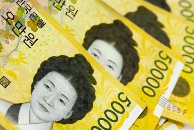 ▲ 5만원권 지폐