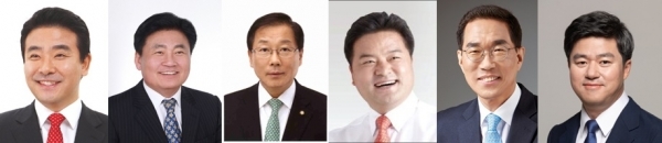 왼쪽부터 박정, 소병훈, 윤후덕, 임종성, 김주영, 박상혁 의원