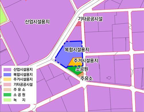 ▲ 성남하이테크밸리 내 LH 활성화 구역