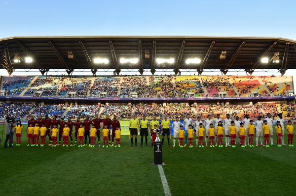 2017년 6월11일 수원월드컵경기장에서 개최된 FIFA U-20 월드컵 코리아 2017 결승전.