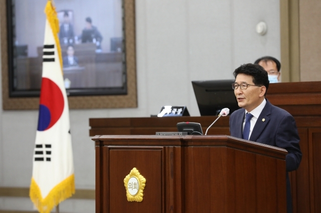 ▲ 수원시의회 후반기 김기정 부의장