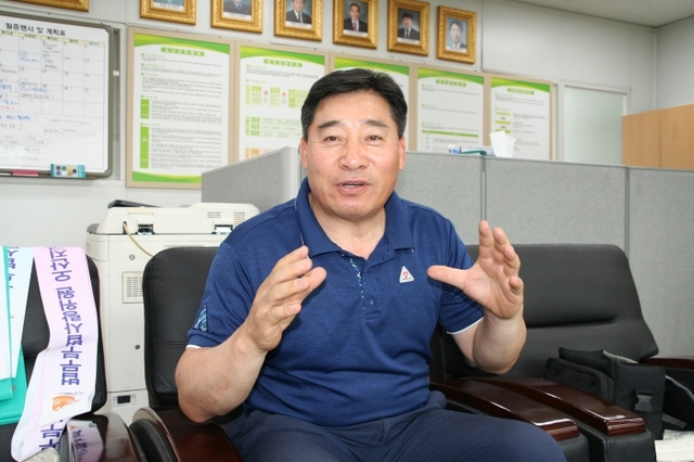 ▲ 김근식 법사랑 사무국장